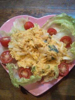 高校生がつくるかぼちゃのサラダ-レシピのメイン写真