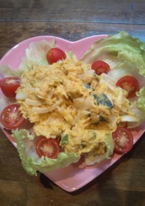 高校生がつくるかぼちゃのサラダ-レシピのメイン写真