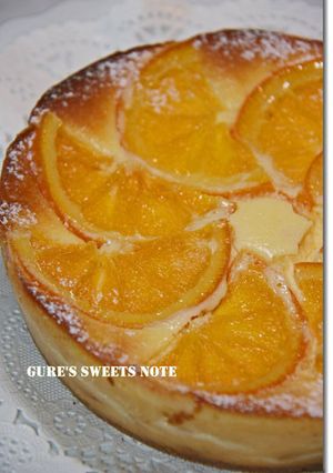 オレンジ・チーズケーキ-レシピのメイン写真