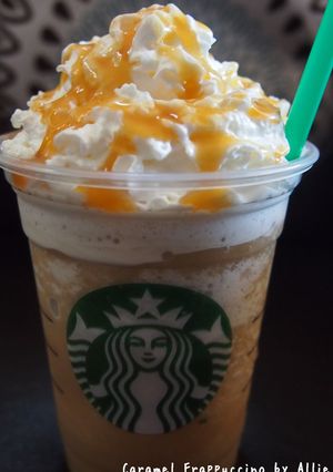★スタバだ！キャラメルフラペチーノ★-レシピのメイン写真
