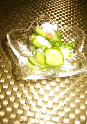 かにときゅうりの二杯酢-レシピのメイン写真