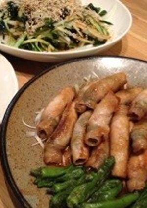 お箸がすすむ！『豚肉の梅シソ巻き』-レシピのメイン写真