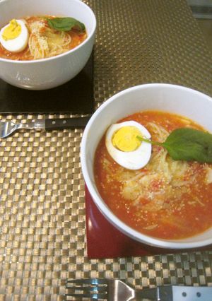 フレッシュトマトのスープスパゲティー-レシピのメイン写真