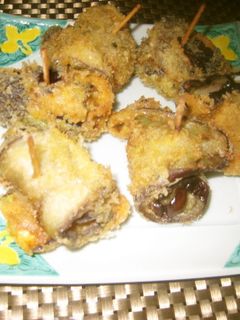 なすの豚ばら巻きフライ-レシピのメイン写真