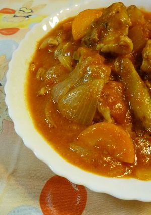 鶏のトマト煮-レシピのメイン写真