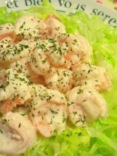 *ヘルシー海老マヨサラダ*-レシピのメイン写真