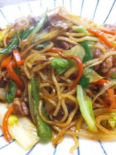 麺が美味しい♥ピリ辛上海風焼きそば♪-レシピのメイン写真