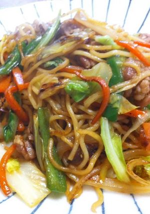 麺が美味しい♥ピリ辛上海風焼きそば♪-レシピのメイン写真
