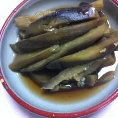 รูปของ めんつゆで簡単！ナスの煮浸し