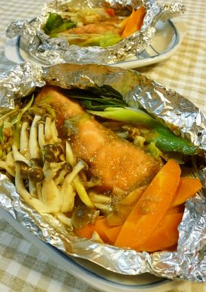 鮭のホイル焼き-レシピのメイン写真