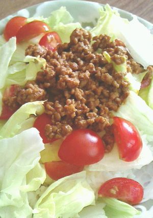 野菜たっぷり！絶品タコライス♪-レシピのメイン写真