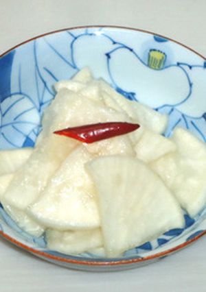 塩麹で即席べったら漬け-レシピのメイン写真