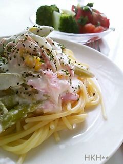 水切りヨーグルトで❤簡単ヘルシーパスタ-レシピのメイン写真