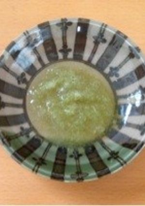 【離乳食】（初期）茄子 ver.2-レシピのメイン写真