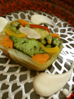 野菜と帆立貝のテリーヌ-レシピのメイン写真