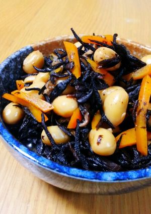 ♥ひじきと大豆の煮物♥ ♡甘め具沢山♡-レシピのメイン写真