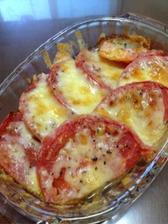 簡単!トマトのチーズ焼き-レシピのメイン写真