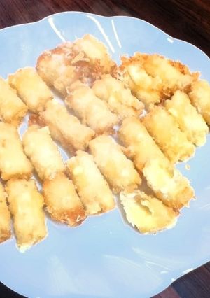 材料３つ！揚げスティックチーズ☆-レシピのメイン写真