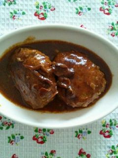 煮込みハンバーグ♪-レシピのメイン写真