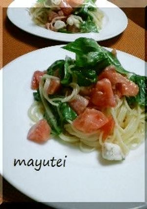 冷製☆トマトとチーズのカッペリーニ-レシピのメイン写真