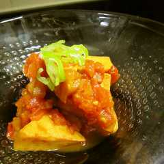 素揚げ高野豆腐のトマトソース煮-レシピのメイン写真