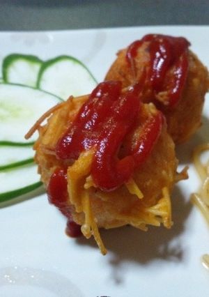 残ったご飯で、簡単！ライスボール。-レシピのメイン写真