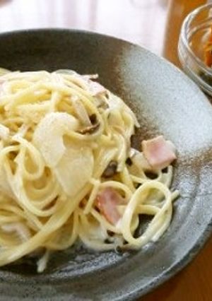 簡単！！美味しいクリームパスタ♪-レシピのメイン写真