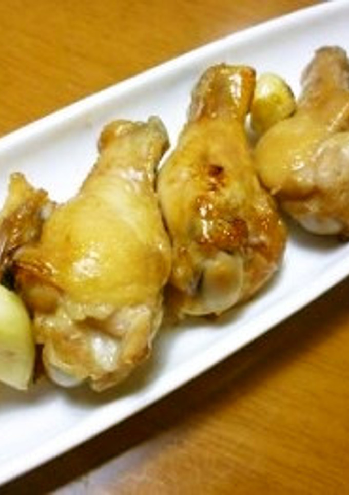 簡単！！手羽元のグリル焼き(焼き鳥風)-レシピのメイン写真