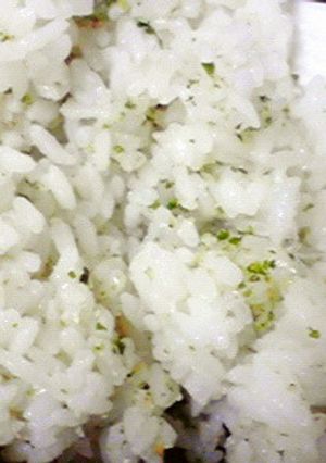 お弁当に☆ピリリがおいしい青のりごはん♪-レシピのメイン写真