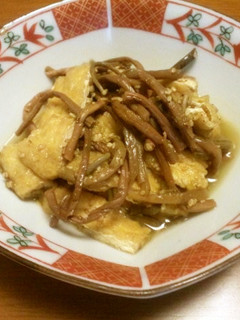 ぜんまいとあげの煮物 ♪精進料理-レシピのメイン写真
