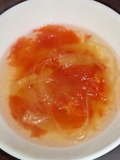 トマトとそうめん南瓜のさっぱり夏スープ☆-レシピのメイン写真