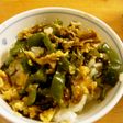 超~っ簡単絶品ピーマン&鰹節炒め丼