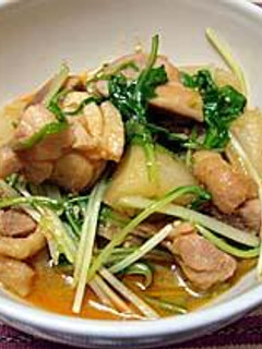 鶏肉と大根のピリ辛味噌煮-レシピのメイン写真