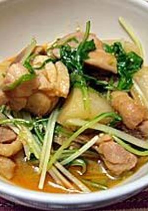 鶏肉と大根のピリ辛味噌煮-レシピのメイン写真