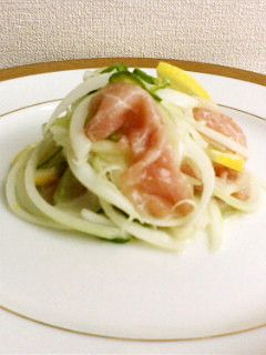 生ハムと玉ねぎのマリネ-レシピのメイン写真