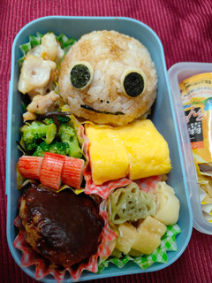 アメフクラガエル弁当☆かえるキャラ弁-レシピのメイン写真