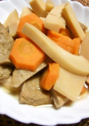 じゃこ天と醤油で味付ける、夏の煮物♬-レシピのメイン写真