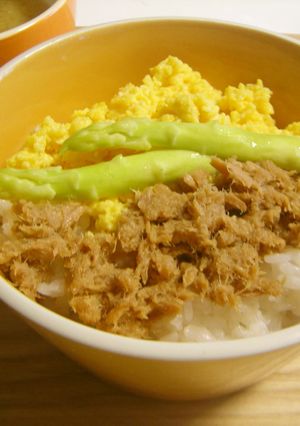 ツナのそぼろご飯-レシピのメイン写真
