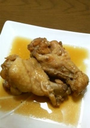 鶏手羽元のやわらかお酢煮-レシピのメイン写真