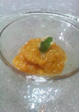 砂糖なし塩麹だけで！完熟桃ジャム♪-レシピのメイン写真