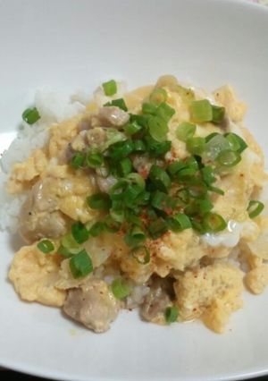 我が家の親子丼☆めんつゆ仕立て☆-レシピのメイン写真