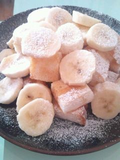 バナナとメープルのシュガートースト-レシピのメイン写真