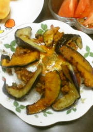 揚げ焼きナスカボチャドライカレー-レシピのメイン写真