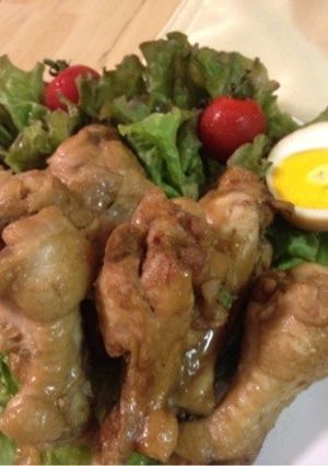 手羽元の甘辛さっぱり煮-レシピのメイン写真