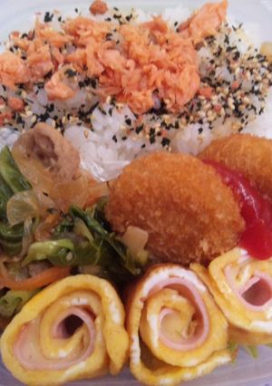 彼氏のお弁当 ８月１４日-レシピのメイン写真