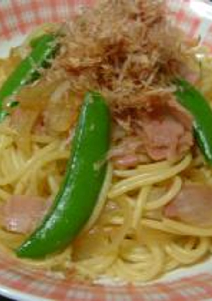 新タマネギの和風パスタ-レシピのメイン写真