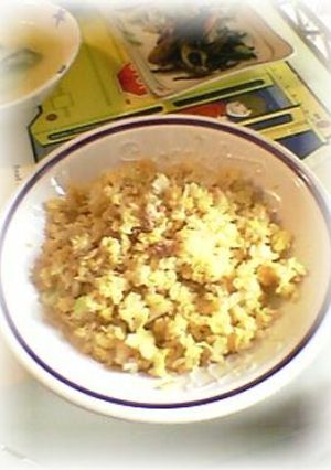 豚と タマゴのチャーハン(焼肉のタレ味)-レシピのメイン写真