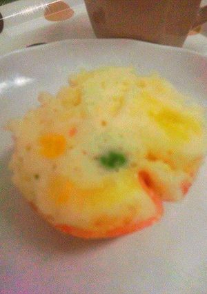 ハムdeカップ 蒸しパン-レシピのメイン写真