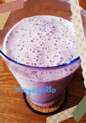 バナナブルーベリースムージー-レシピのメイン写真