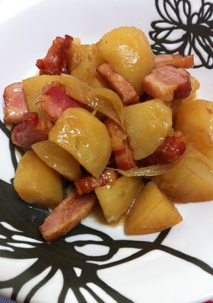 我が家の定番！こってりベーコン肉じゃが-レシピのメイン写真